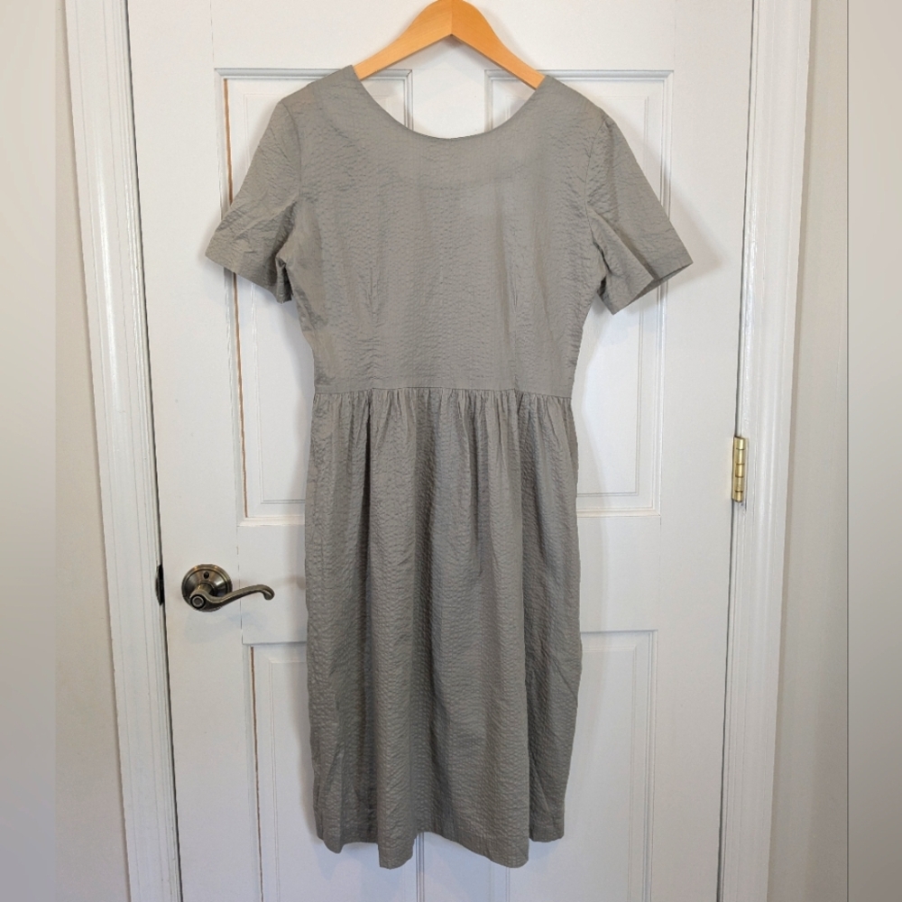 Beklina La Selva Dress Gray, Size Small